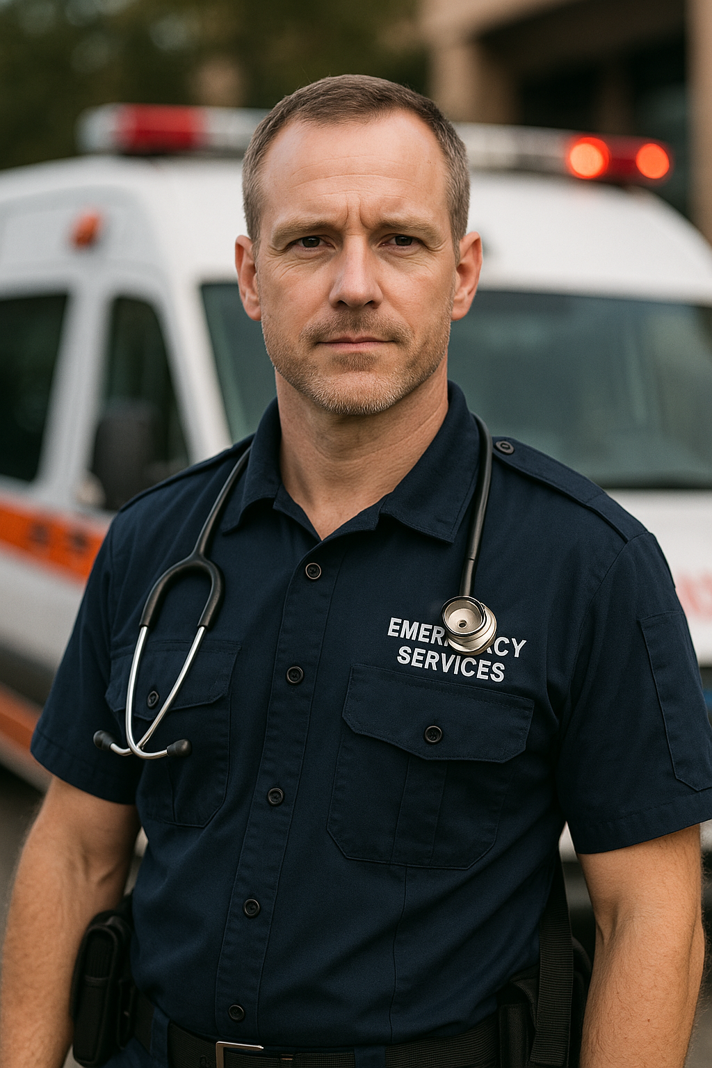 Emergency services worker